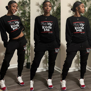 King Me Jogger Set