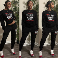 King Me Jogger Set