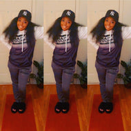 Happy Nappy Ombre Hoodie Sweatsuit Set