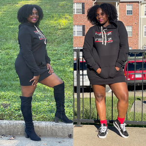 Classic Logo Hooded Dress